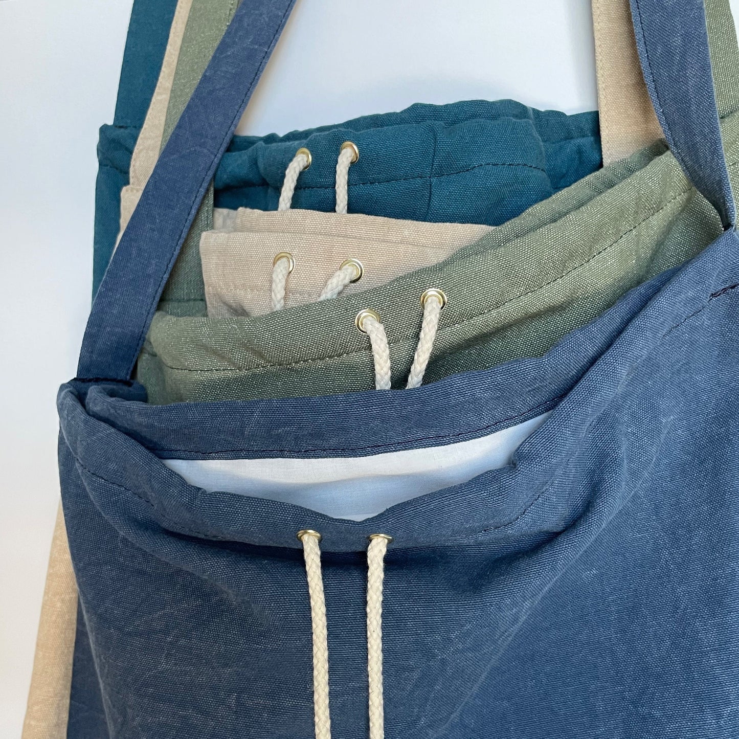 Cotton Laundry Tote, Laundry Bag